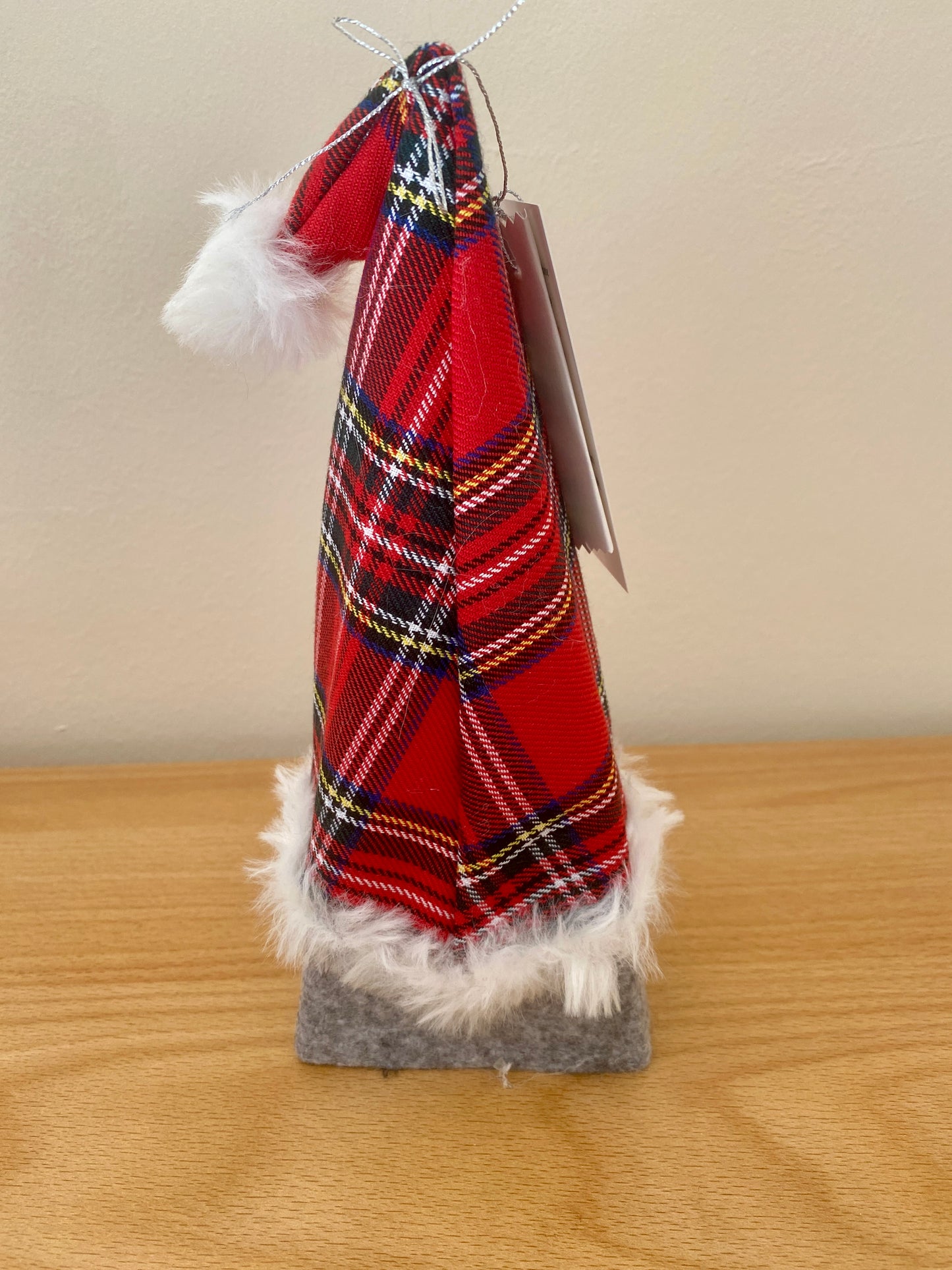 Wooden: Scottish Tartan Timber Gonk: Rowan