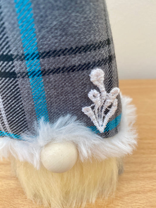 Wooden: Scottish Tartan Timber Gonk: Birch