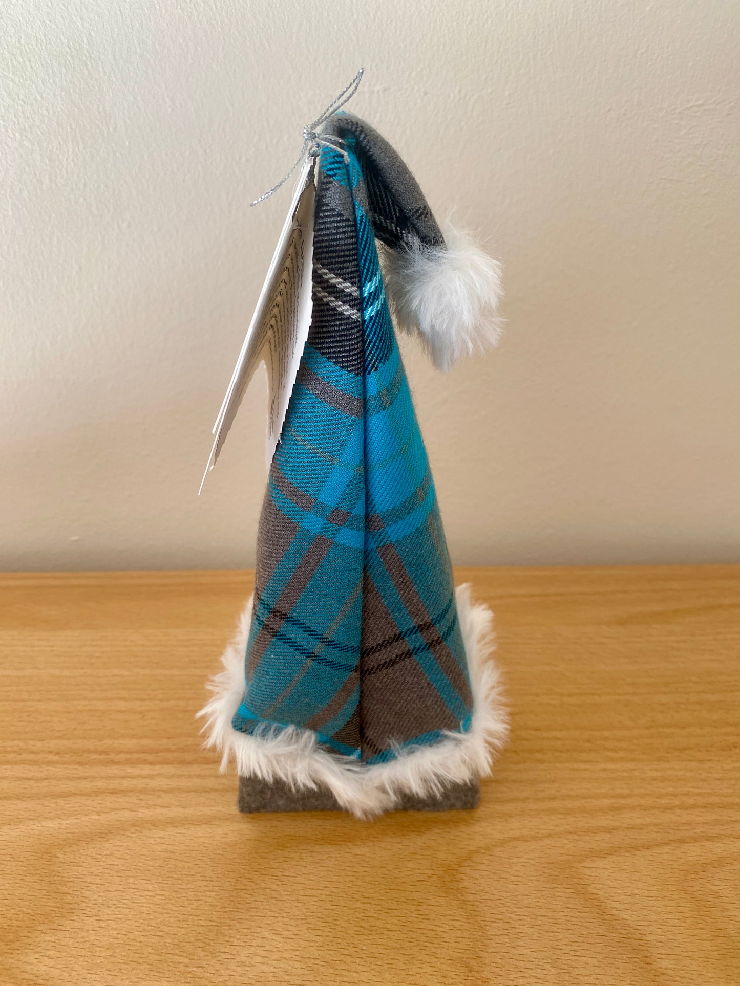 Wooden: Scottish Tartan Timber Gonk: Birch