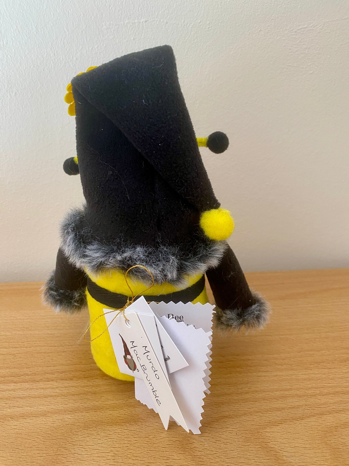 Scottish Whimsical: Wee Scottish Honey Bee: Murdo MacBrumble