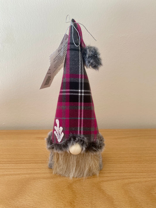 Wooden: Scottish Tartan Timber Gonk: Aspen