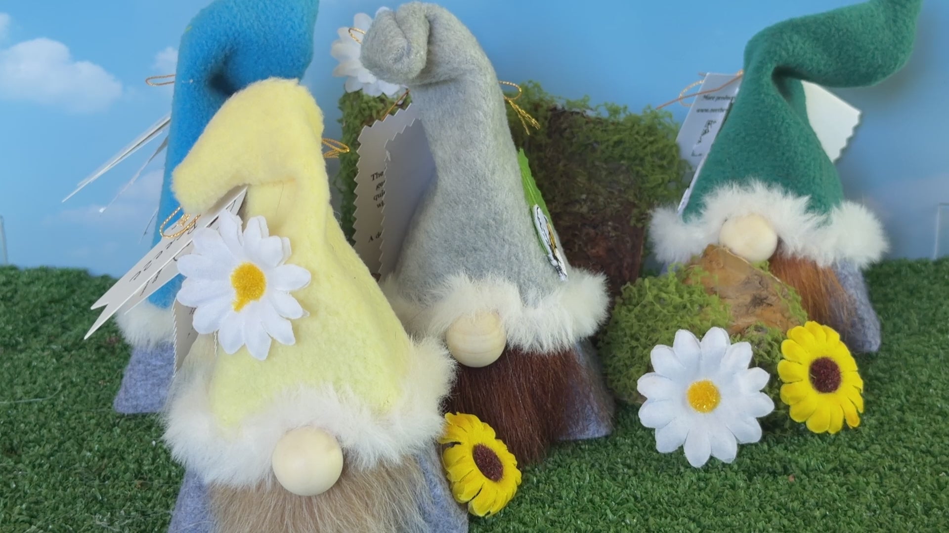 Video of the Blossom Wee Folk handcrafted by Northern Nomes